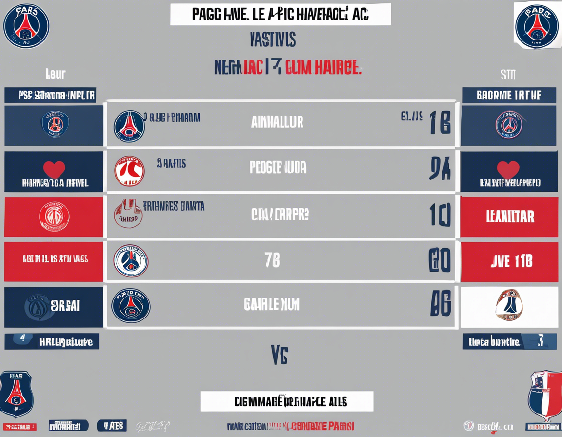 PSG vs Le Havre AC: Key Match Stats